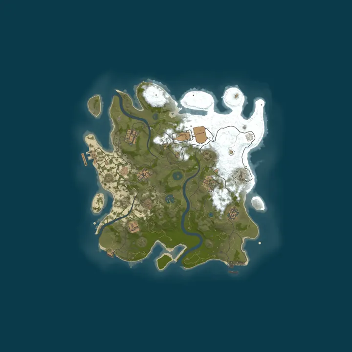 Map of Free Fields 2x | Noob Friendly