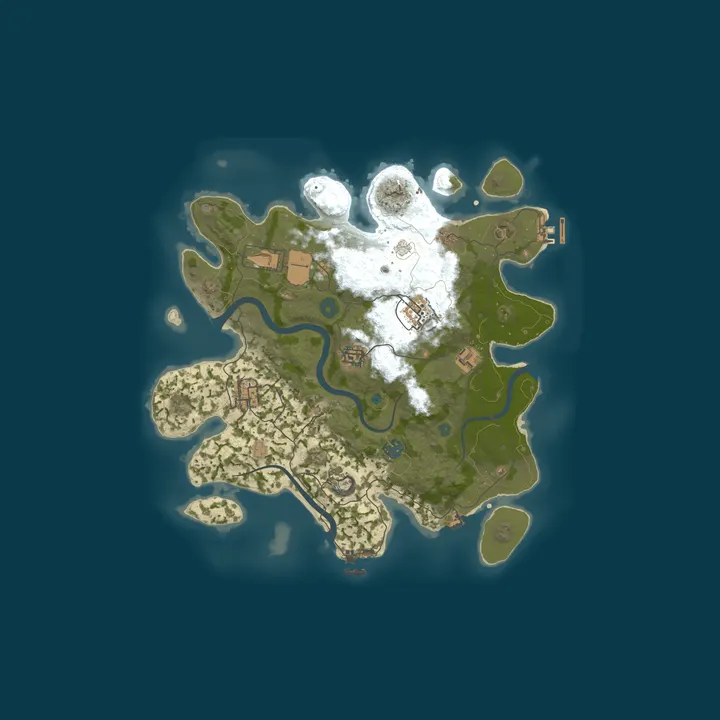 Map of InvokeRust WEX [X2, Vanilla, No Limit]