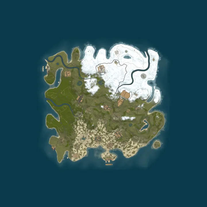Map of DAY:NULL RU VANILLA+ | 2X | SOLO/DUO/TRIO | WEEKLY |