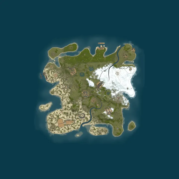 Map of [EU] Rust-France - DEBUTANT - SOLO/DUO/TRIO  | FULLWIPED 24/10 