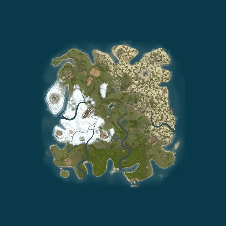 Map of [EU/BALTIC] Baltic Rust | Vanilla | Monthly