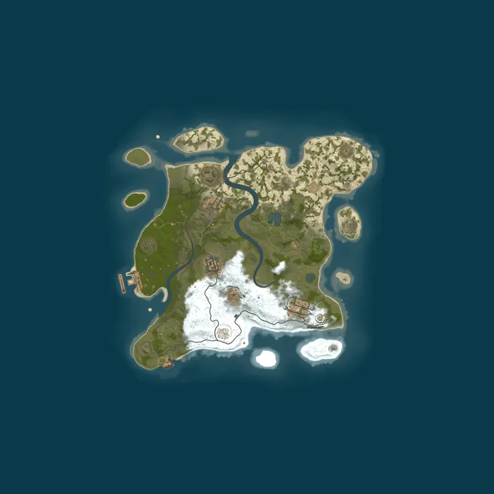 Map of Atlantes Colombia | Vanilla