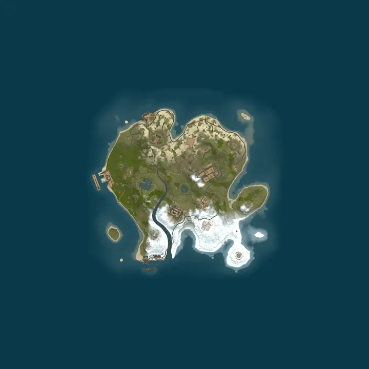 Map of Starks 3x PVE server