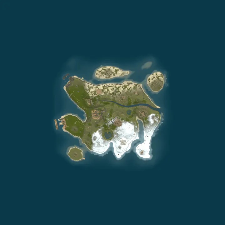 Map of BEBRA RUST 2X SOLO/DUO EU | WIPE 23.10
