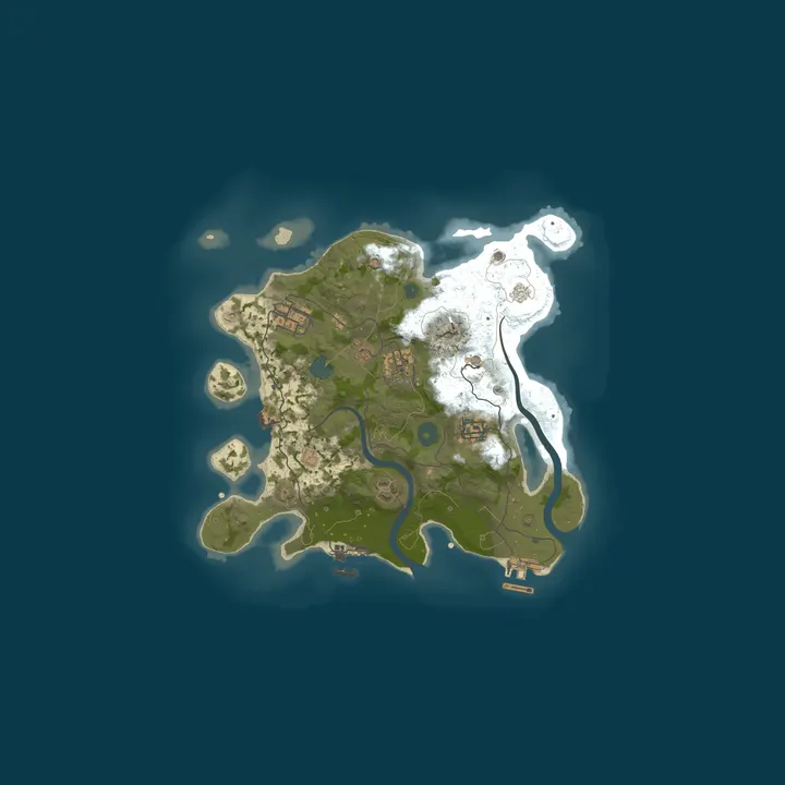 Map of CracudosBR Vanilla
