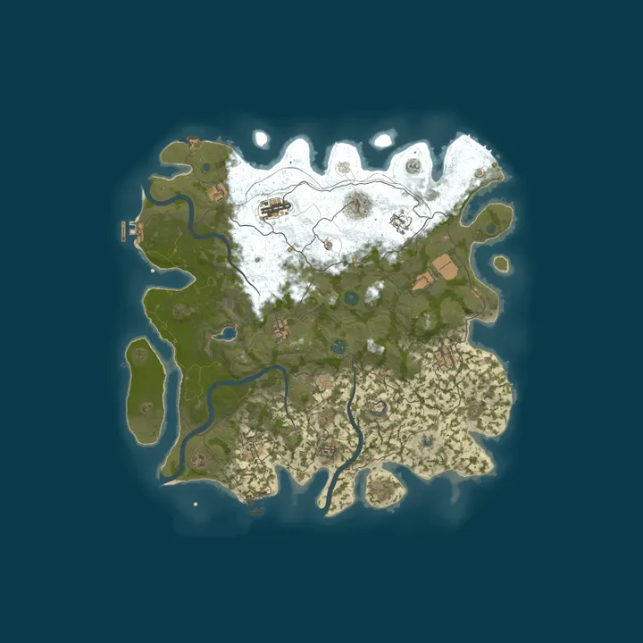Map of INDI RUST X2