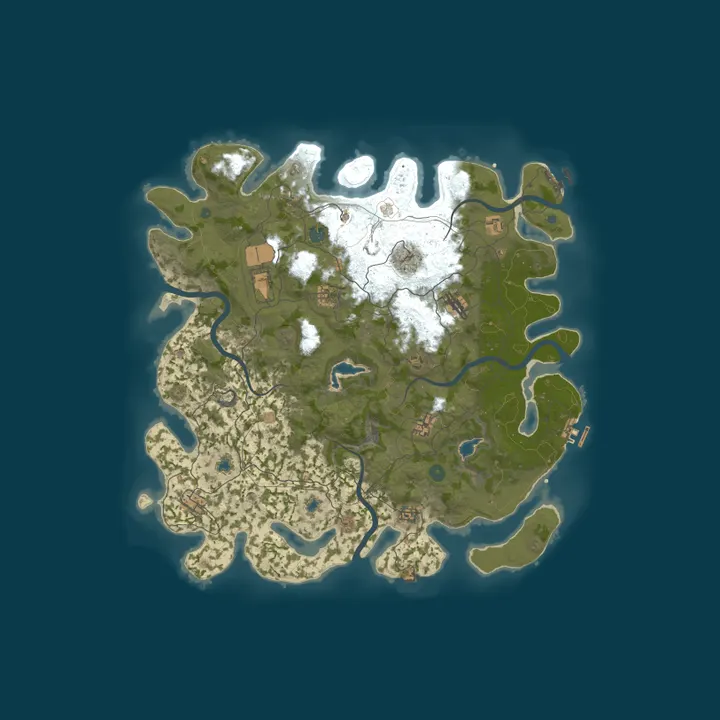 Map of FOG PVE 5X | Raidable Bases | Convoy's