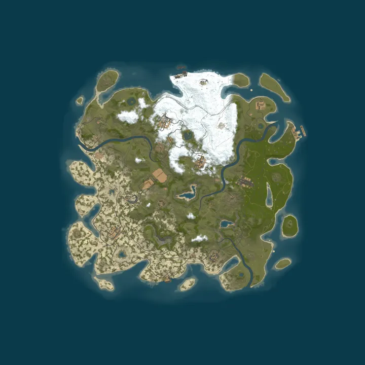 Map of О С Т Р О В  /  Vanilla