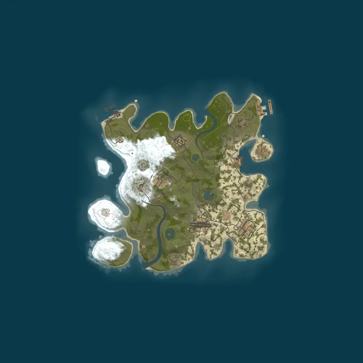 Map of Shattered Kingdom