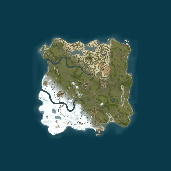 Map of ⦿ ICEFUSE 2X Solo (Solo Only|Loot x2|WIPED)
