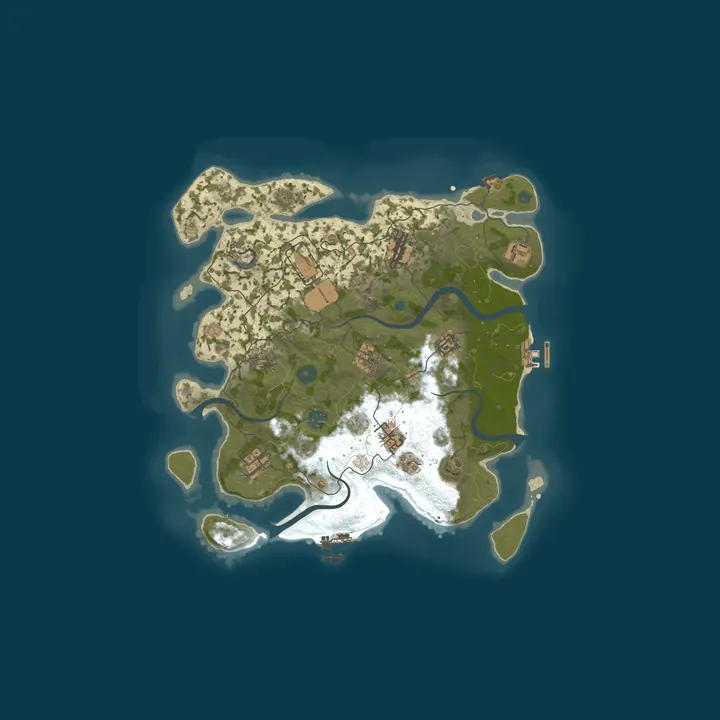 Map of Rustmaniac SEA 10X | Loot++ | Kits | TPs | VIP