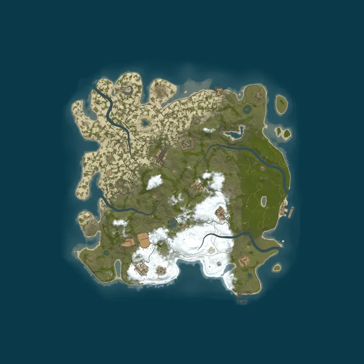 Map of BTARust.net|US|Vanilla Monthly