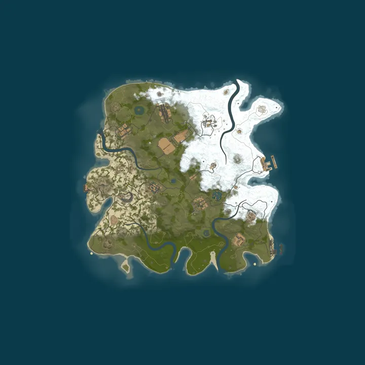Map of Area 51 Rust 3x/2x Server | Solo/Duo/Trio