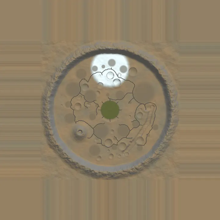 Map of RED PLANET | EU 3x | Max 3 | Wipe Mon+Thu | Mars