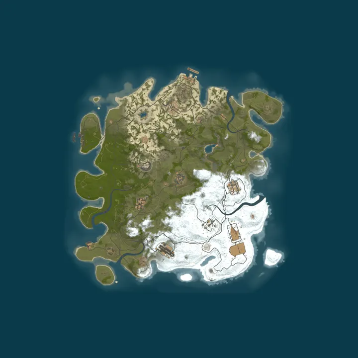 Map of [LATAM] Small Island Brasil - Solo Vanilla WIPE 26/10