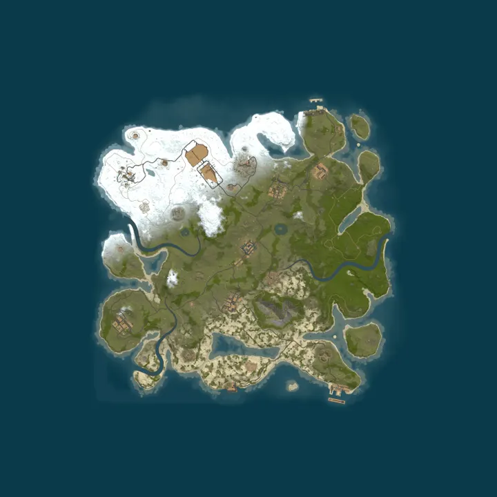 Map of [BR/LATAM] ZONA DE GUERRA | VANILLA | TRIO | WIPE 24/10 23h