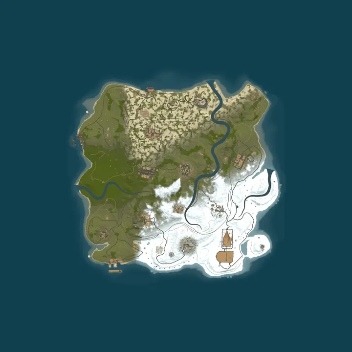 Map of [LATAM] LUNARUST BUILD | Creativo