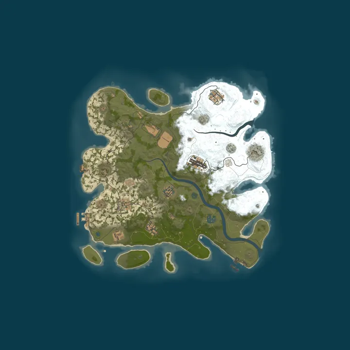Map of GAZAP RUST | 3X | SOLO/DUO/TRIO | YENİ BAŞLAYAN | TR