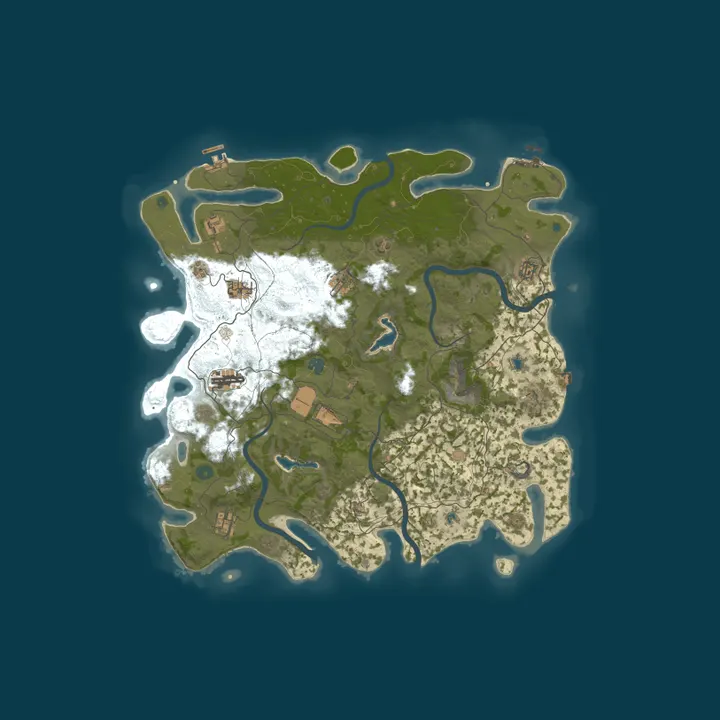 Map of Last Wolf Sanctuary 2x Bi-weekly | Solo Only