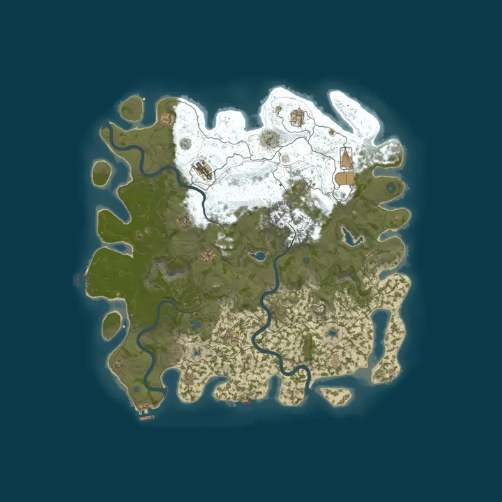 Map of THE-HOG-PEN - 2x - Noob Friendly