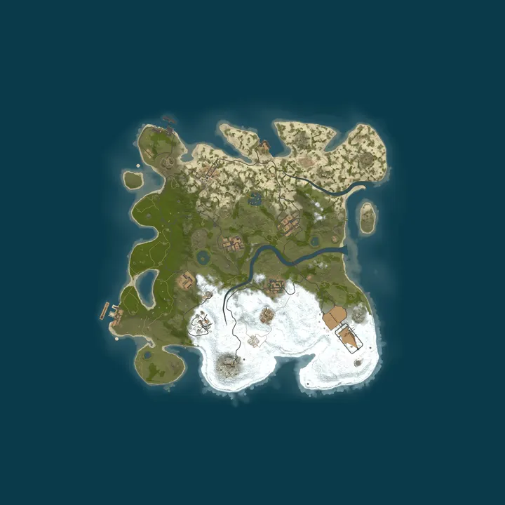 Map of Goobers No Fly Zone - 2x QUAD Weekly | Noob Friendly / Low Pop