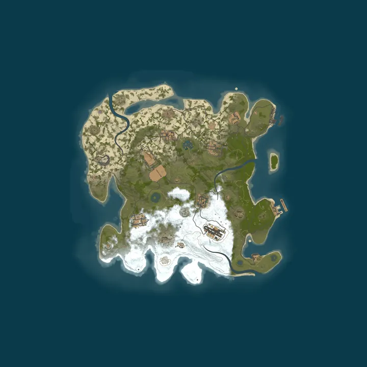 Map of Mijn Rust Server