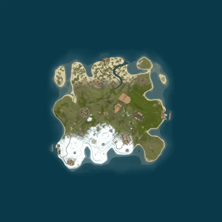 Map of Bestrust Solo/Duo 2x #9 | JUST FULLWIPED 25.10 10/25