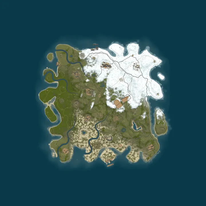 Map of Rusty Appalachia