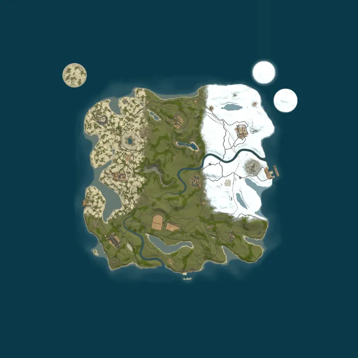 Map of EU|AndysolAM 10x No BPs Solo/Duo/Trio|PVP|Shop|Loot+|Kits|Raid+