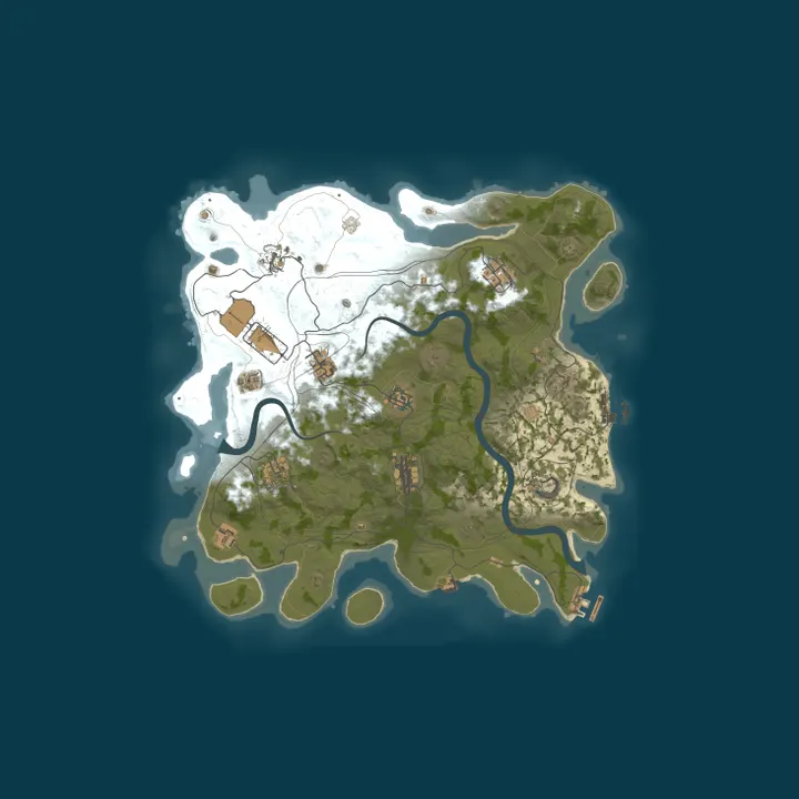 Map of HollowServers.co 3x Solo/Duo |LootX3|JUST FULLWIPED
